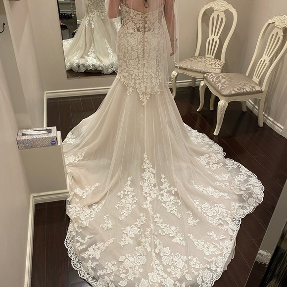 Mori Lee size 10 Roxanne wedding dress - Picture 6 of 12